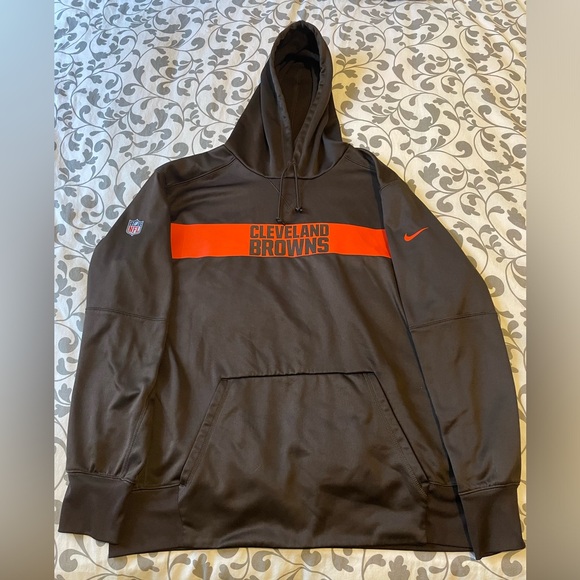 NIKE CLEVELAND BROWNS SWEATSHIRT - Picture 1 of 2